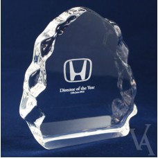 CORPORATE BUSINESS & SPORTING AWARDS CRYSTAL TROPHY LASER ENGRAVING 